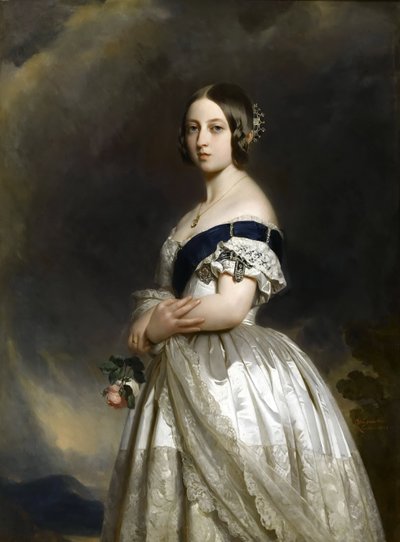 Portrait de la Reine Victoria - Franz Xaver Winterhalter