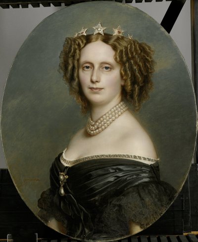Portrait de Sophia Frederika Mathilda (1818-77), princesse de Wurtemberg - Franz Xaver Winterhalter