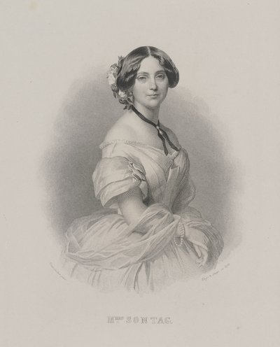 Portrait de la chanteuse d