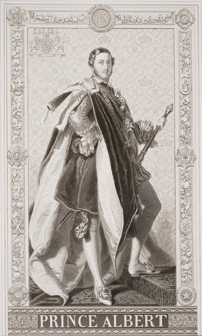Prince Albert (1819-61) de `Illustrations of English and Scottish History