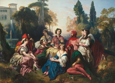 Le Décaméron, 1837 - Franz Xaver Winterhalter