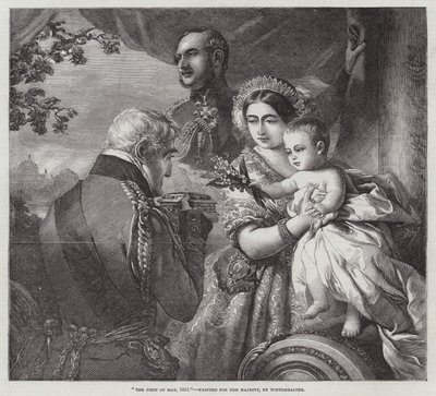 Le Premier Mai, 1851, peint pour Sa Majesté - Franz Xaver Winterhalter