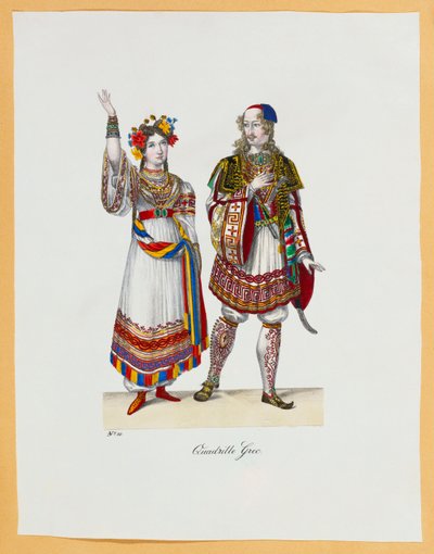 Une collection de costumes de fantaisie, 1827 - Franz Xavier Nachtmann