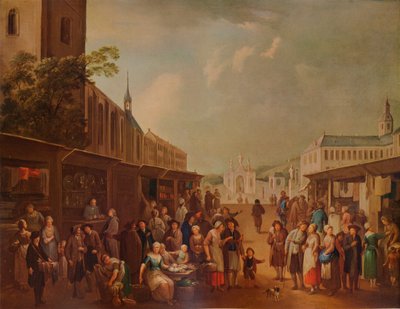 Scène de rue - Franz de Paula Ferg
