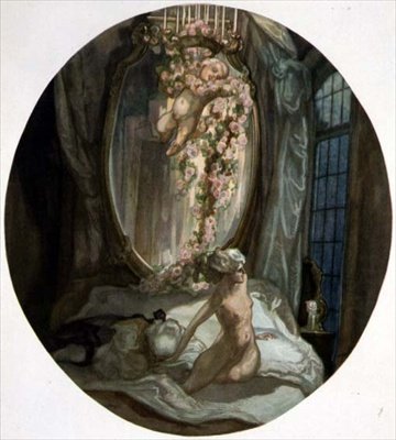 Femme sur un lit - Franz von Bayros (1866 1924)