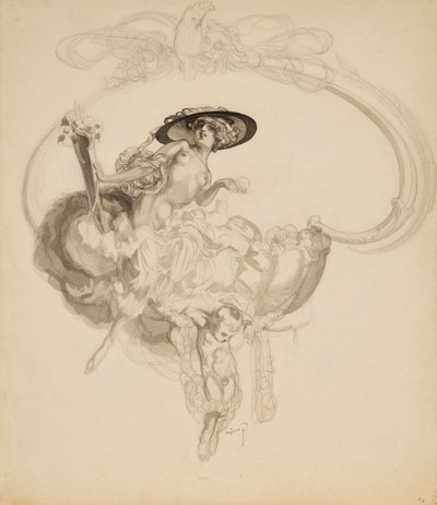 Bayros Franz von - Venus triumphans - Franz von Bayros