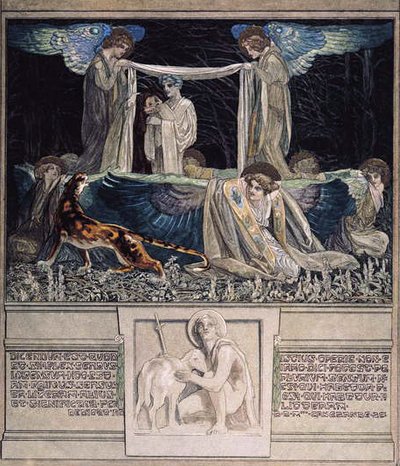 Illustration de la Divine Comédie de Dante, Enfer - Franz von Bayros