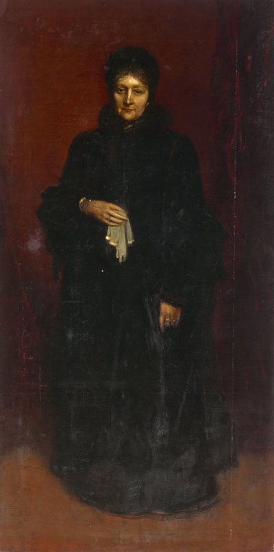 Augusta Reine de Prusse et Impératrice allemande - Franz von Lenbach