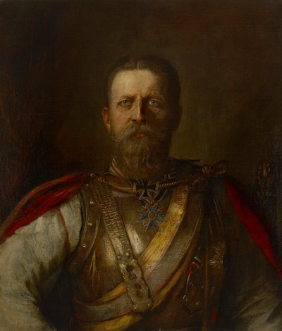 Prince héritier Frédéric Guillaume, plus tard Frédéric III, empereur allemand et roi de Prusse - Franz von Lenbach