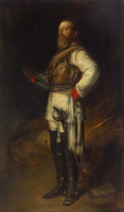 Friedrich Wilhelm prince héritier de Prusse, en tant que Friedrich III empereur allemand - Franz von Lenbach