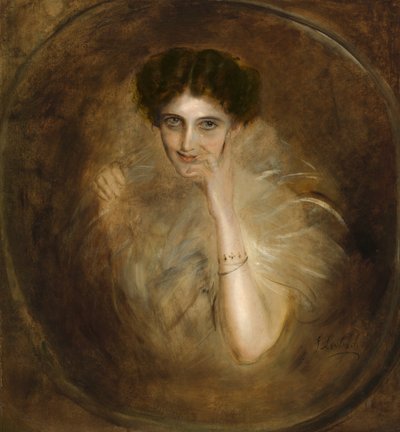 Lady Mary Victoria Leiter Curzon - Franz von Lenbach