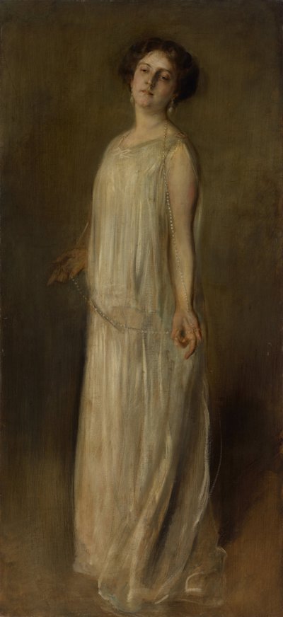 Louise Princesse héritière de Saxe - Franz von Lenbach