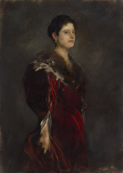 Marie Baronne Harkányi - Franz von Lenbach