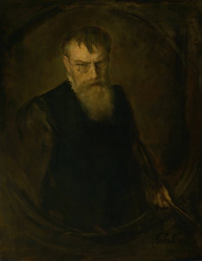 Autoportrait - Franz von Lenbach