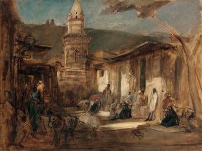 Rue au Caire - Franz von Lenbach
