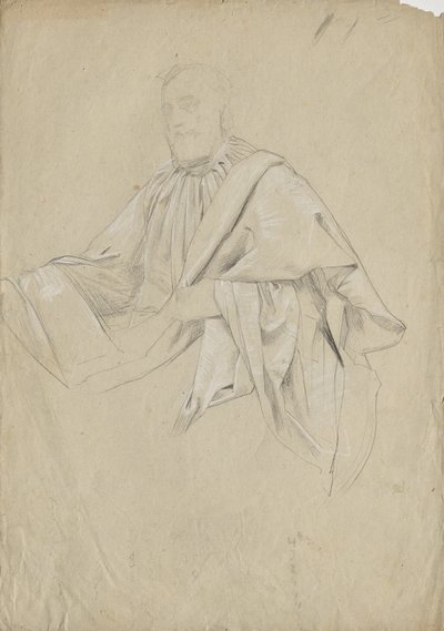 Vieil homme en riche vêtement - Franz von Matsch