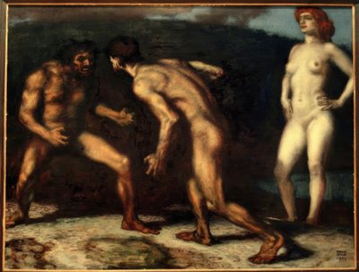 La lutte pour la femme - Franz von Stuck