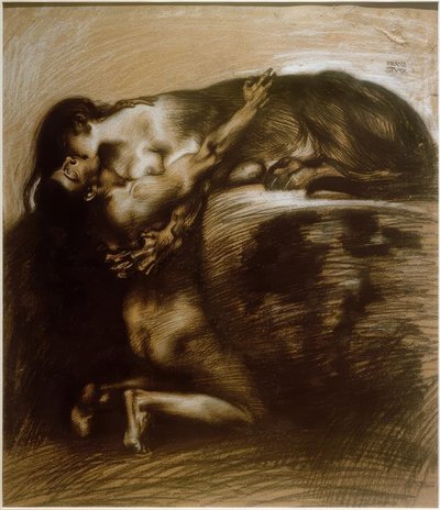 Le baiser du Sphinx - Franz von Stuck