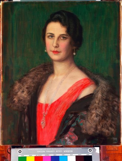 F. v. Stuck / Frau Patzak - Franz von Stuck