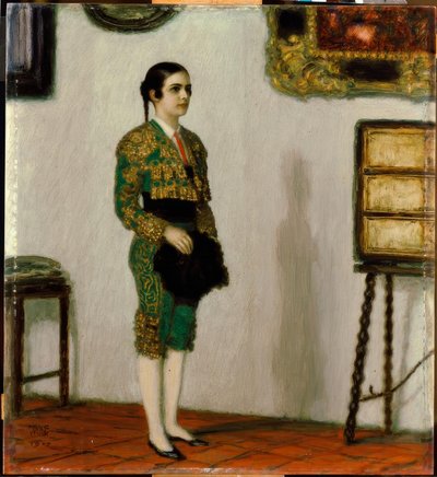 Mary en torero - Franz von Stuck