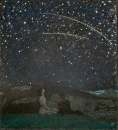 Les étoiles filantes (Franz et Mary von Stuck) - Franz von Stuck