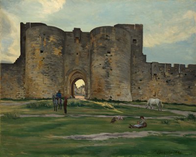 Porte de la Reine à Aigues-Mortes, 1867 - Frédéric Bazille
