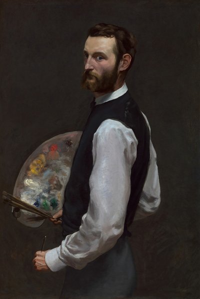 Autoportrait, 1865-66 - Frédéric Bazille