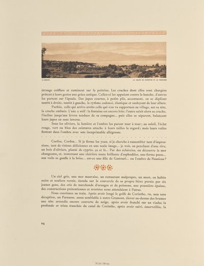 Akrata. Le golfe de Corinthe et le Parnasse - Frédéric Boissonnas
