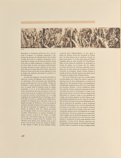 Frise occidentale du Parthénon - Frédéric Boissonnas