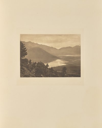 Le lac Phénée - Frédéric Boissonnas