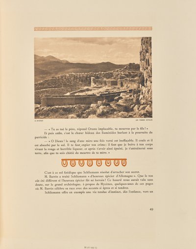 Mycènes. Les Tombes Royales - Frédéric Boissonnas