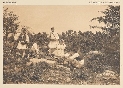 Zéménon. Le mouton à la Pallikare - Frédéric Boissonnas
