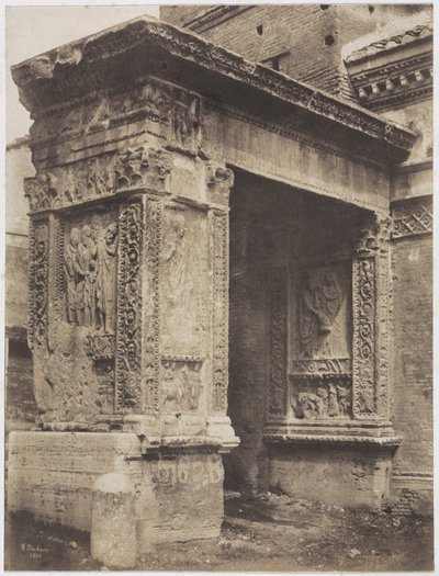 Arc du bijoutier, Rome, 1850 - Frédéric Flachéron