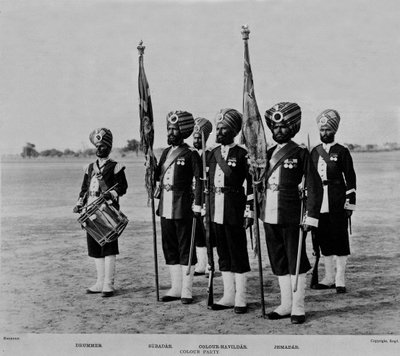 Détachement de couleur du 45e régiment (Rattray