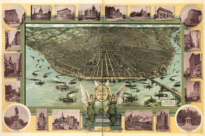 Saint Louis en 1896 - Fred; Fred Graf Engraving Co. Graf