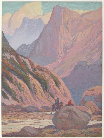 La porte du canyon, Arizona - Fred Grayson Sayre