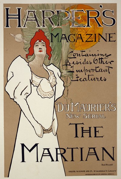 Illustration de couverture pour le magazine Harper