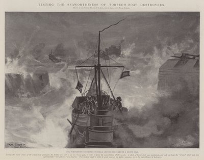Test de la navigabilité des destroyers de torpilleurs - Fred T. Jane