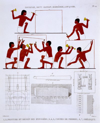 Maçons au travail, d