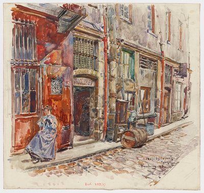 Entrée escalier A du Marché des Enfants-Rouges - Frederic Anatole Houbron