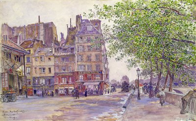 Le Quai des Orfèvres, 1906 - Frederic Anatole Houbron