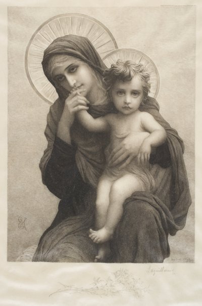 Madone et Enfant - Frederic Auguste Laguillermie