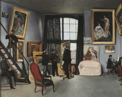 L’atelier de Bazille - Jean Frederic Bazille