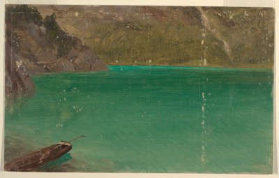 Lac alpin (Bavière ou Suisse) - Frederic Edwin Church