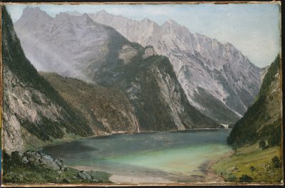 Lac alpin - Frederic Edwin Church