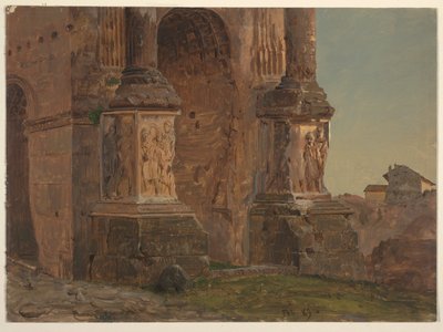 Arc de Septime Sévère, Rome - Frederic Edwin Church