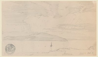 Aurore, Île Mount Desert - Frederic Edwin Church