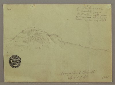 Colline Nue, Acropole à Corinthe, Grèce - Frederic Edwin Church