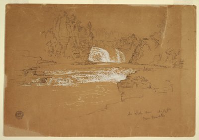 Cascades de la rivière Ausable, près de Keeseville, New York - Frederic Edwin Church