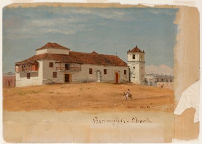 Église à Barranquilla, Colombie - Frederic Edwin Church